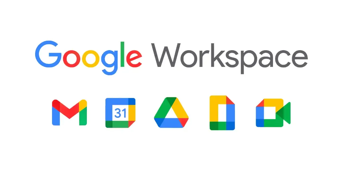 Ilustrace zobrazující nástroje Google Workspace pro firemní spolupráci